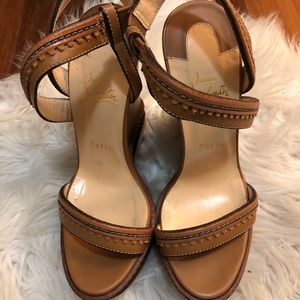 Trepi christian louboutin wedges